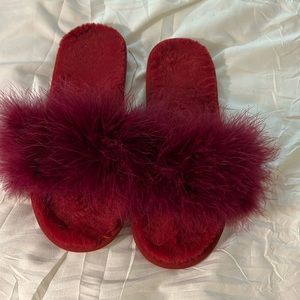 Fur Story bedroom slippers